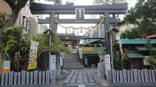 菊名神社の鳥居