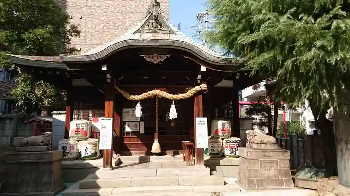走水神社の本殿・本堂