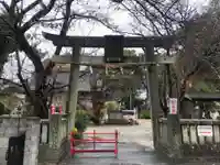 鴨島八幡神社の鳥居