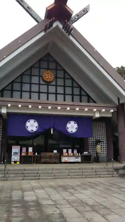 千葉縣護國神社の本殿・本堂