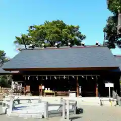 安久美神戸神明社の本殿