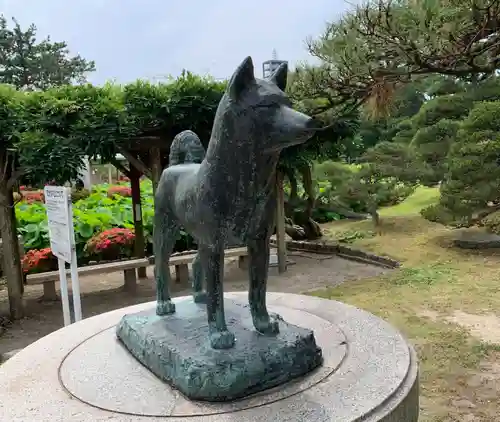 白山神社の狛犬