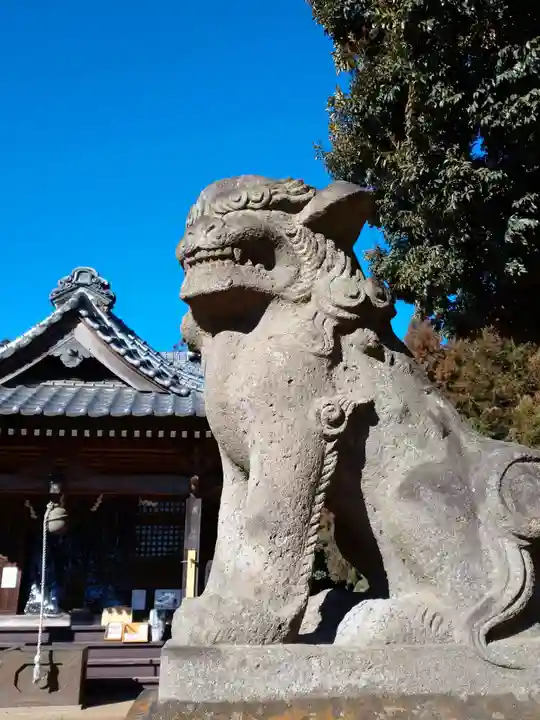伏木香取神社の狛犬