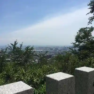 保久良神社の景色