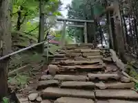 大山阿夫利神社本社の鳥居