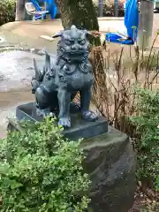 田村神社の狛犬