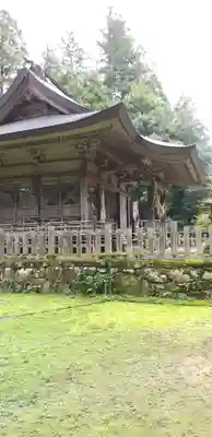 粟鹿神社の本殿・本堂