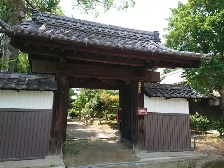 明照寺の山門・神門