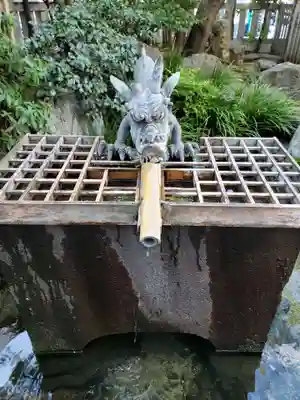 厳嶋神社の手水舎
