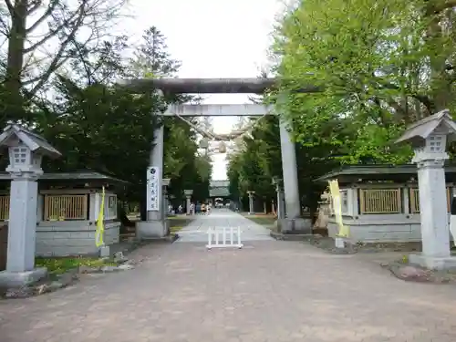 帯廣神社の鳥居