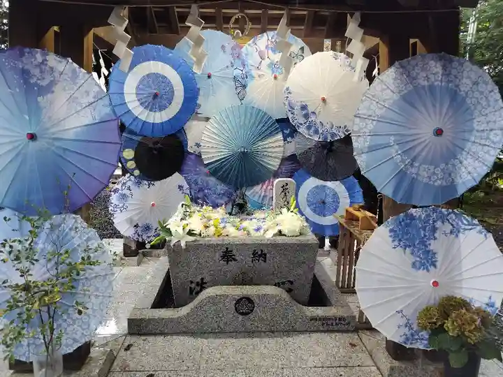 札幌諏訪神社の手水舎