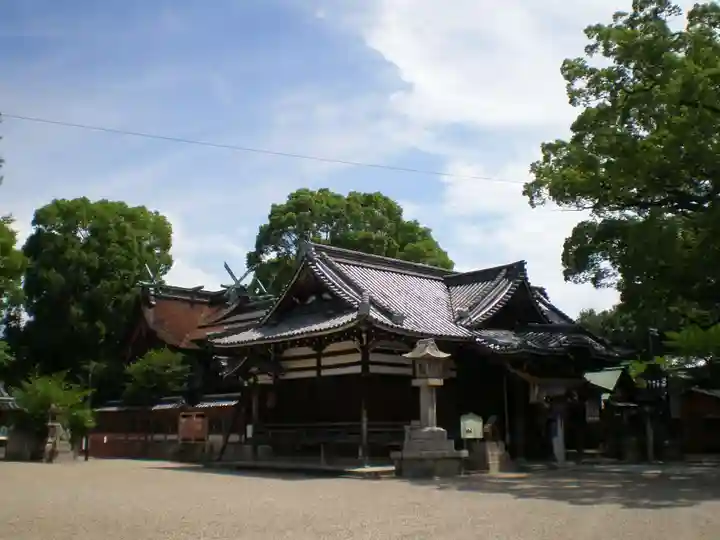 百舌鳥八幡宮の本殿・本堂
