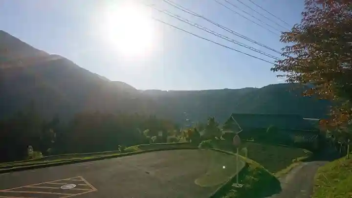 恵那神社の景色