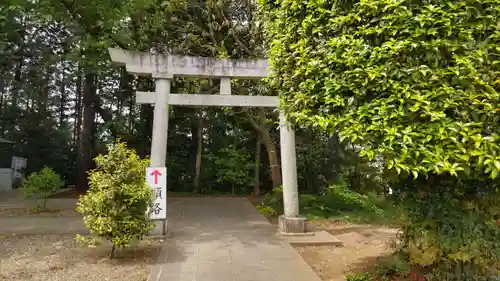 千勝神社の鳥居