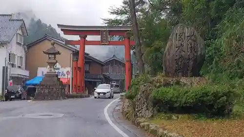 岡太神社・大瀧神社の鳥居