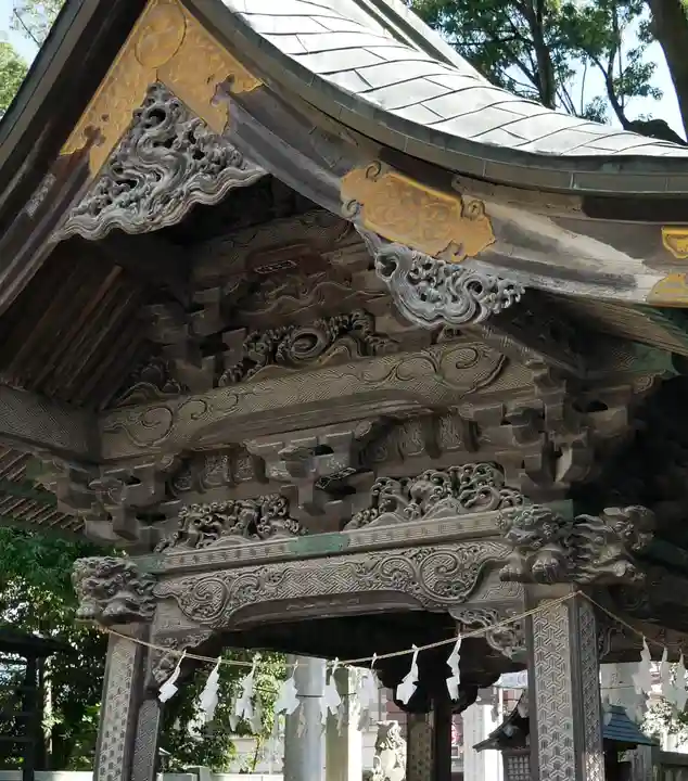 秩父神社の手水舎