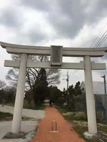 島穴神社の鳥居