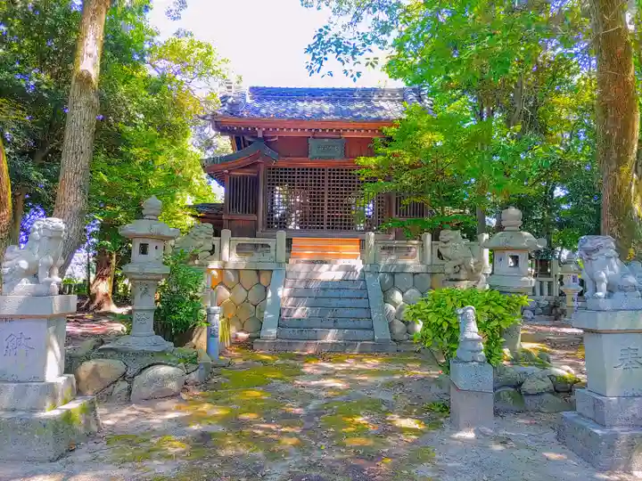 多賀神社(島本)の本殿・本堂
