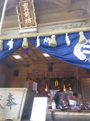 英彦山豊前坊高住神社の本殿