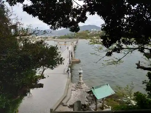 八百富神社の周辺