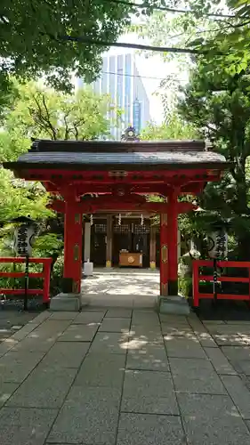愛宕神社の山門・神門