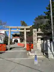 荒井神社の鳥居