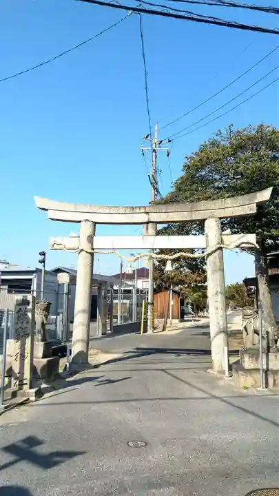 熊野神社の鳥居