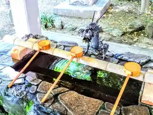 萱津神社の手水舎