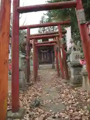 清水欠稲荷大明神の鳥居