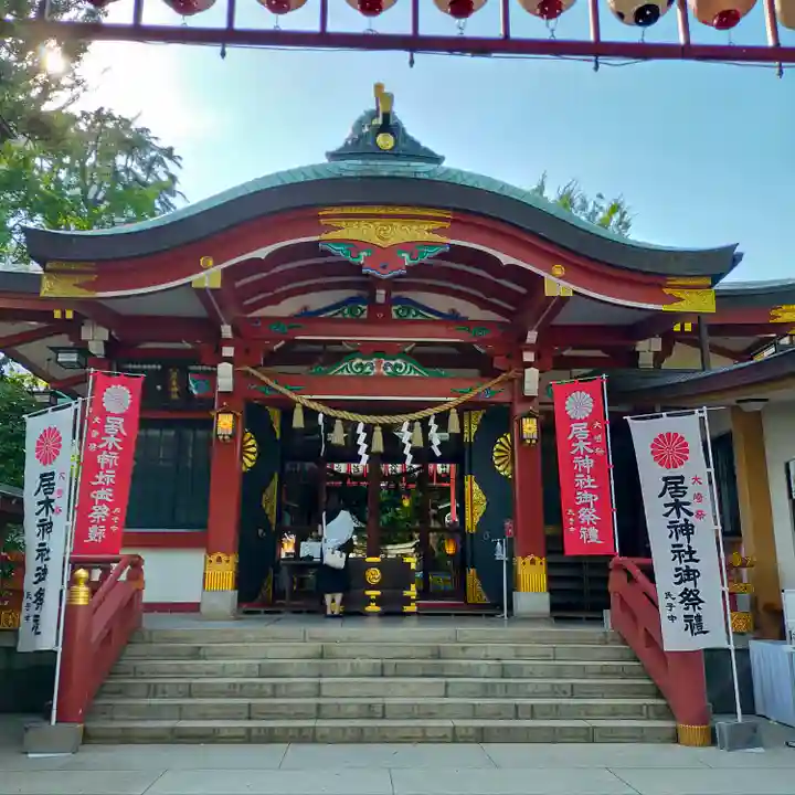居木神社の本殿・本堂