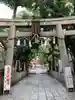 開口神社の鳥居