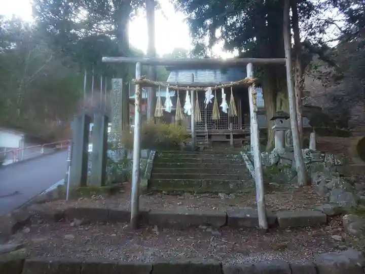 蠶玉神社の鳥居
