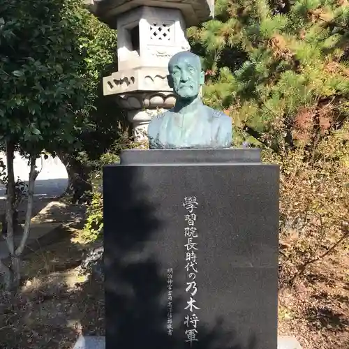 京都乃木神社の像