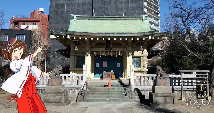 白髭神社の本殿・本堂