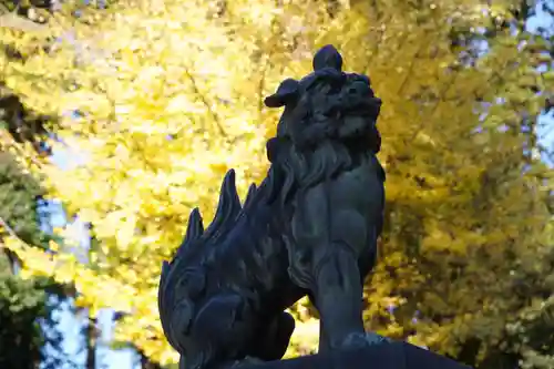 國魂神社の狛犬