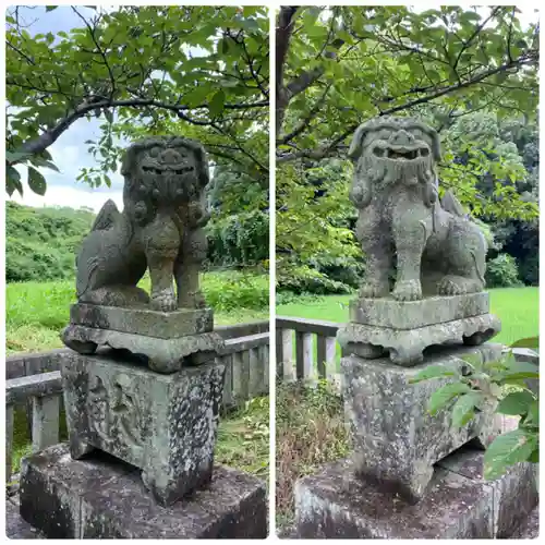 岩屋神社の狛犬