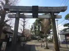 杉山神社の鳥居