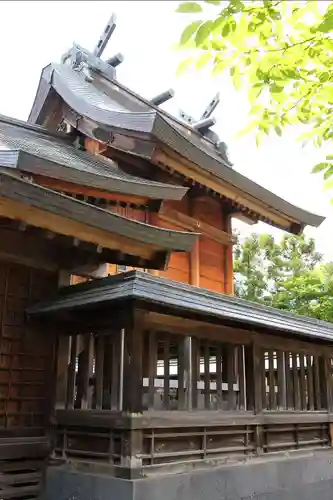 阿羅波比神社の本殿