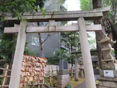 高円寺氷川神社の鳥居