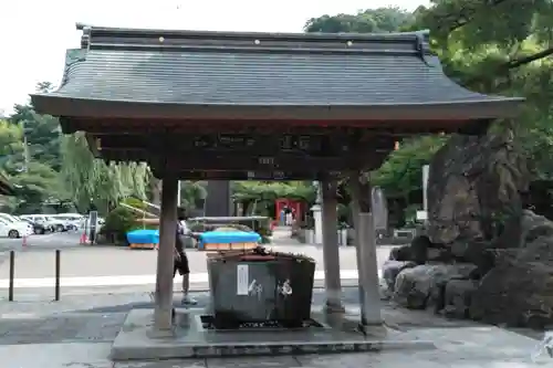 高幡不動尊　金剛寺の手水舎