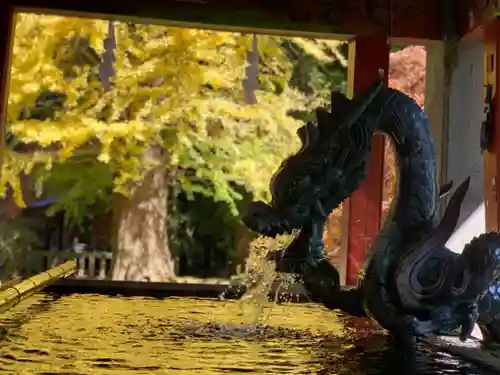 北口本宮冨士浅間神社の手水舎