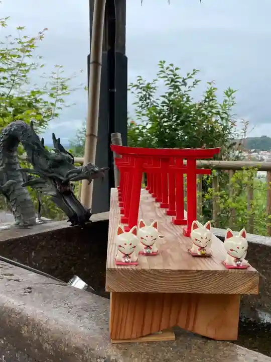 浦幌神社・乳神神社の手水舎