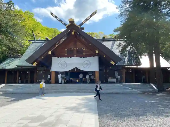 北海道神宮の本殿・本堂