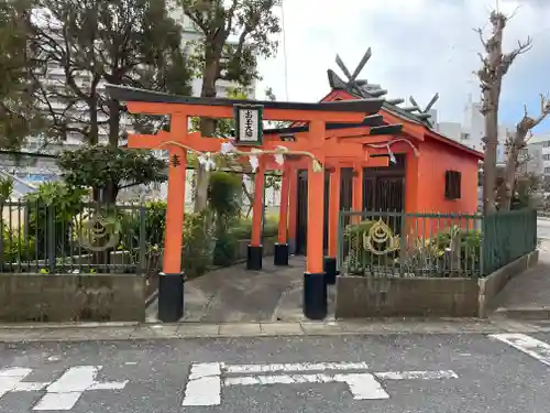 お玉大神(生田川の東岸)の鳥居