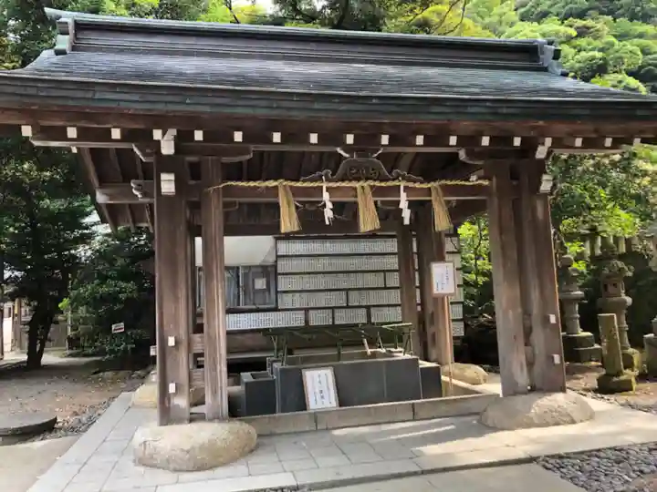 美保神社の手水舎