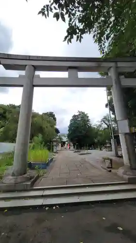 東沼神社の鳥居