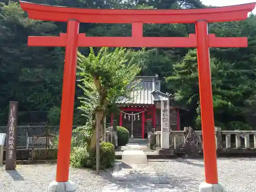 狩野厳島神社の鳥居