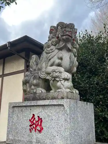 野々宮神社の狛犬