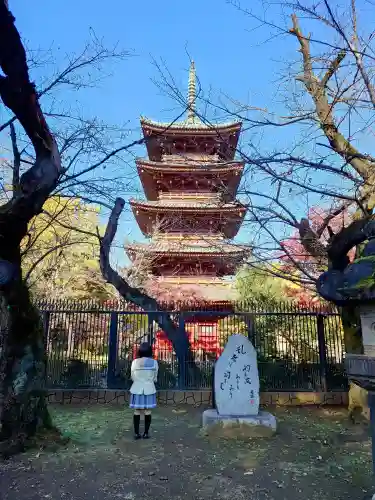 上野東照宮の塔