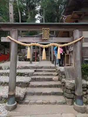 御髪神社の鳥居